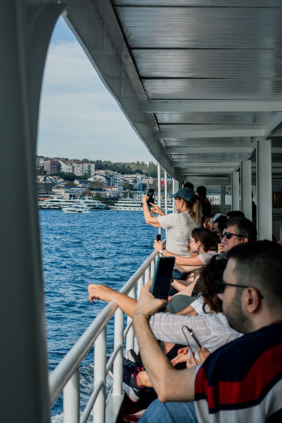 A coastal boat trip